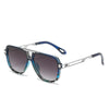 New Texture Fashion Metal Mayba Sunglasses Personalized Punk
