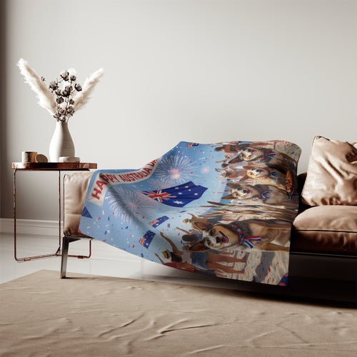 Australian Kelpie Blanket