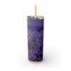 Skinny Tumbler with Straw – 20 oz Stainless Steel Cup