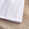 Girls' suit woven cotton V-neck cardigan