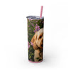 Skinny Tumbler with Straw – 20 oz Stainless Steel Cup