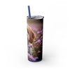 Skinny Tumbler with Straw – 20 oz Stainless Steel Cup