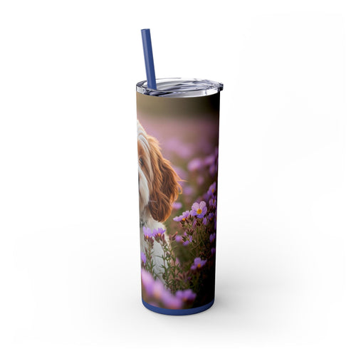 Skinny Tumbler with Straw – 20 oz Stainless Steel Cup