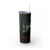 Skinny Tumbler with Straw – 20 oz Stainless Steel Cup