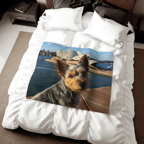 Australian Silky Terrier Blanket
