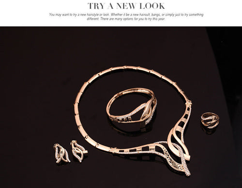 European And American Party Jewelry Set