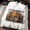 Chien Français Blanc Blanket