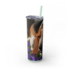 Skinny Tumbler with Straw – 20 oz Stainless Steel Cup