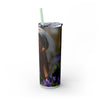 Skinny Tumbler with Straw – 20 oz Stainless Steel Cup