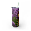 Skinny Tumbler with Straw – 20 oz Stainless Steel Cup