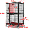 31 Two-Tier Dog Crate 46A