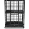 31 Two-Tier Dog Crate 46A