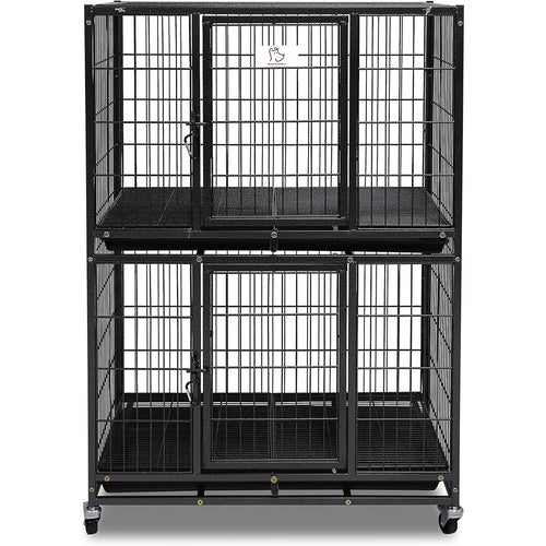 31 Two-Tier Dog Crate 46A