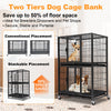 31 Two-Tier Dog Crate 46A