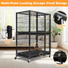 31 Two-Tier Dog Crate 46A