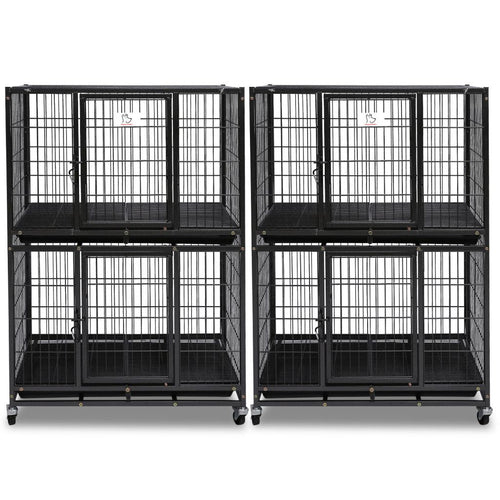 31 Two-Tier Dog Crate 46A