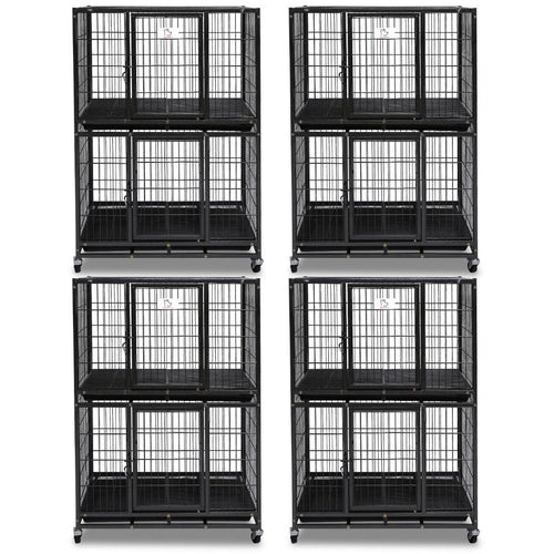 31 Two-Tier Dog Crate 46A