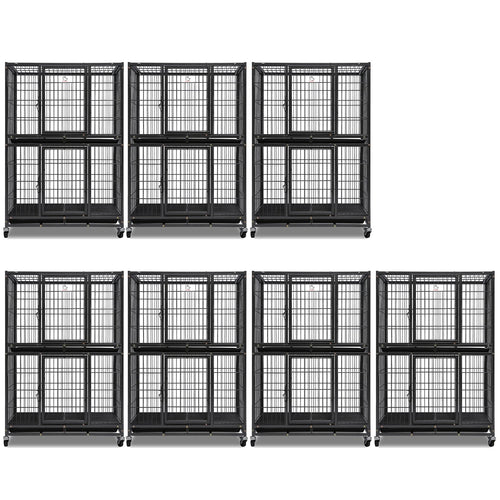 31 Two-Tier Dog Crate 46A