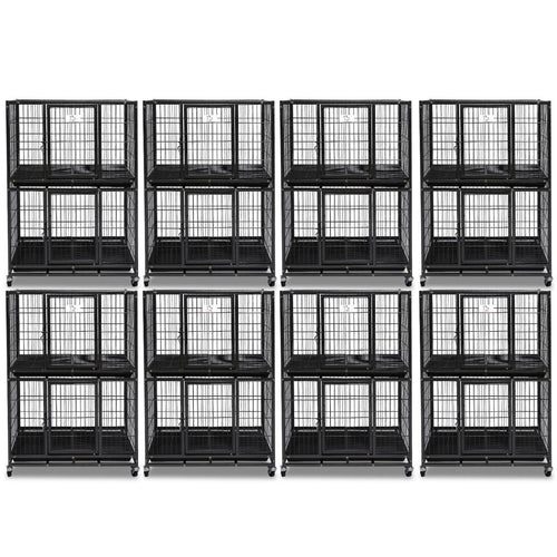 31 Two-Tier Dog Crate 46A
