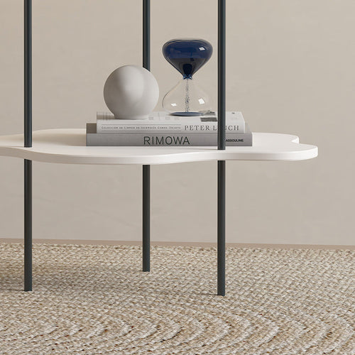 Cloud Coffee Table Polygonal Shaped Modern Minimalist Shelf