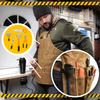 Leather webbing apron