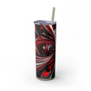 Skinny Tumbler with Straw – 20 oz Stainless Steel Cup