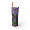 Skinny Tumbler with Straw – 20 oz Stainless Steel Cup