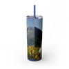 Skinny Tumbler with Straw – 20 oz Stainless Steel Cup