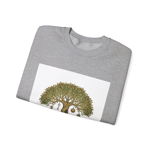Crewneck Sweatshirt — Embrace Your Path Tree of Life Graphic