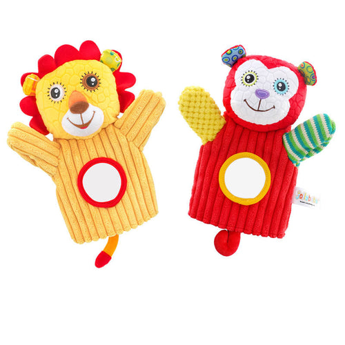 Plush finger doll