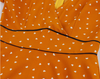 Polka Dot Hit Color Plus Size Women's Short Sleeve Dress