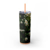Skinny Tumbler with Straw – 20 oz Stainless Steel Cup
