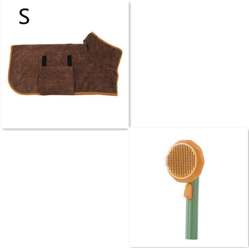 Self-cleaning Pet Hair Removal Brush