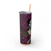 Skinny Tumbler with Straw – 20 oz Stainless Steel Cup