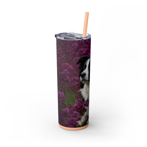 Skinny Tumbler with Straw – 20 oz Stainless Steel Cup