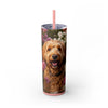 Skinny Tumbler with Straw – 20 oz Stainless Steel Cup