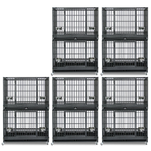 48 Heavy Duty Dog Cage for XL/XXL Dogs 481D