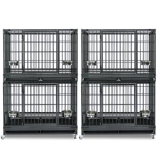48 Heavy Duty Dog Cage for XL/XXL Dogs 481D