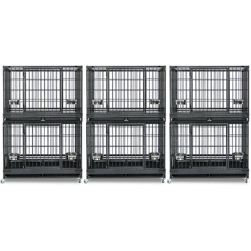 48 Heavy Duty Dog Cage for XL/XXL Dogs 481D