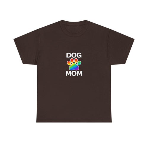 Pride Dog Mom Heavy Duty Unisex Tee Sizes Small - 5XL (11 colors)
