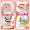 Wall-mounted Sanitary Napkin Storage Box For Girls