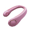 Neckband Electric Fan Power Digital Display Usb Hanging Neck Rechargeable Portable Air Conditioning Bladeless Fan