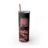Skinny Tumbler with Straw – 20 oz Stainless Steel Cup