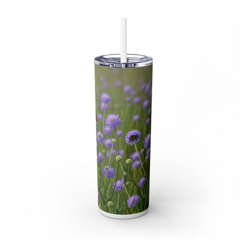 Skinny Tumbler with Straw – 20 oz Stainless Steel Cup