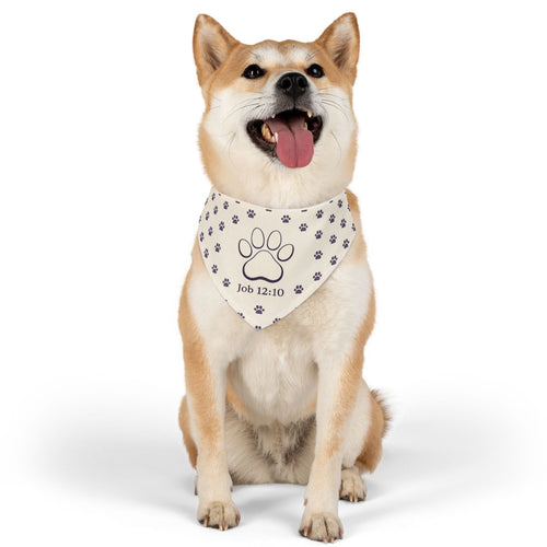 Faith Pet Bandana Collar — Matching Human Shirt Available