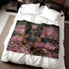 Sweatshirt Blanket – Plush Fleece Throw, 2 Size Options
