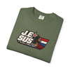 Jesus Retro Graphic T-Shirt — “J.E.SUS The  Real Eternal Hero” Christian Vintage Tee