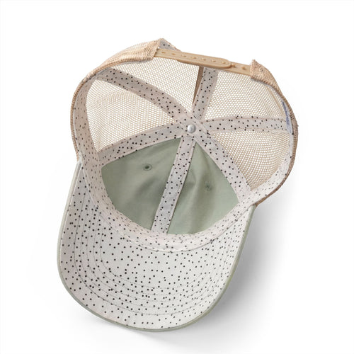 He Cares for All Scripture Paw Print Women's Washed Mesh-Back Cap