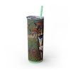 Skinny Tumbler with Straw – 20 oz Stainless Steel Cup