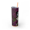 Skinny Tumbler with Straw – 20 oz Stainless Steel Cup